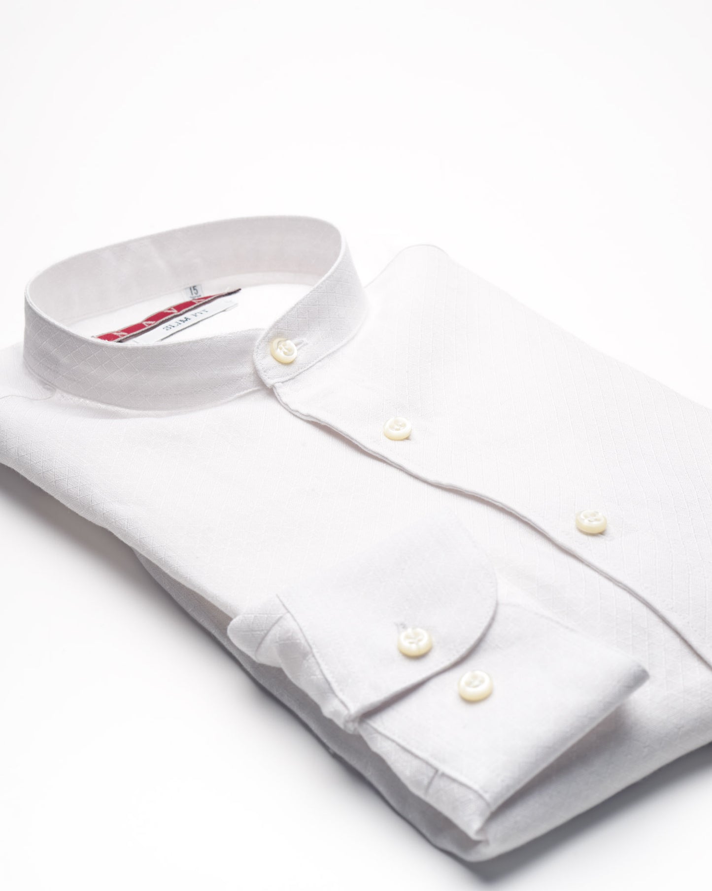 camicia uomo slim lino bianco