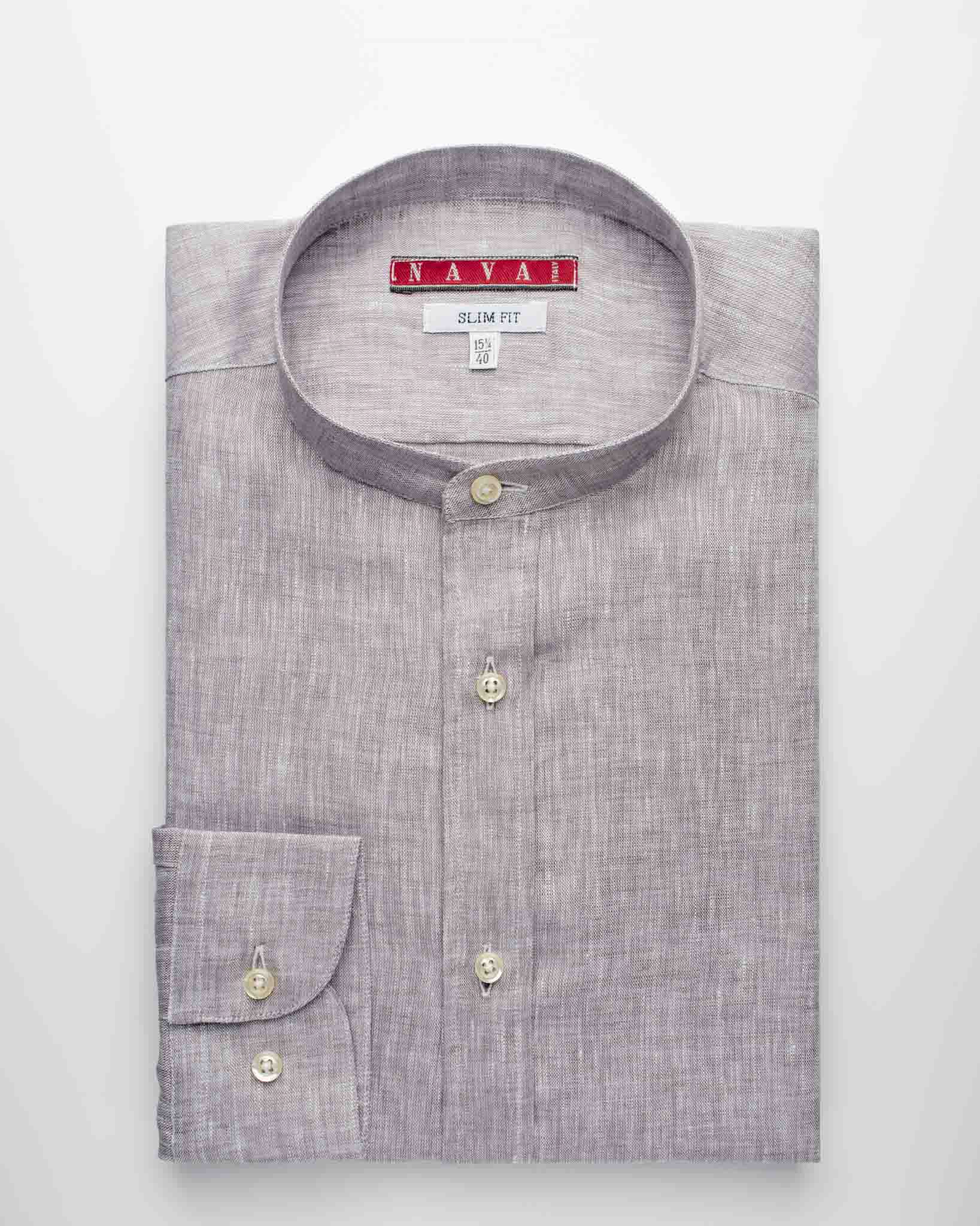 camicia coreana lino corda