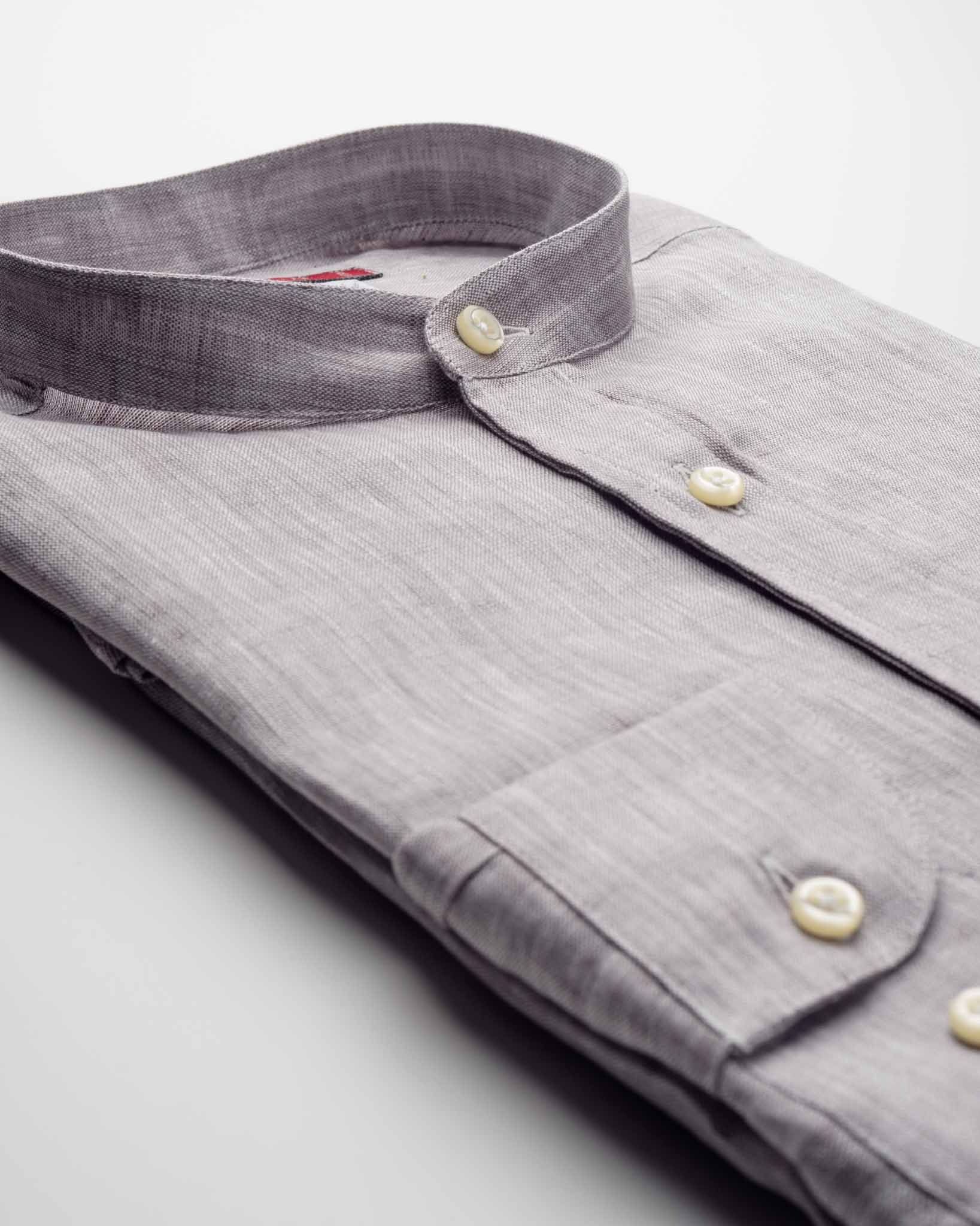 camicia coreana lino corda