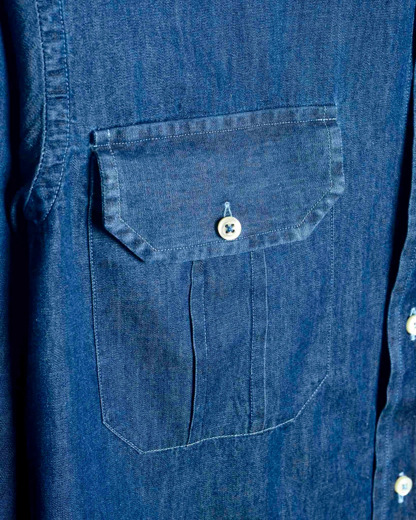 camicia uomo jeans button down