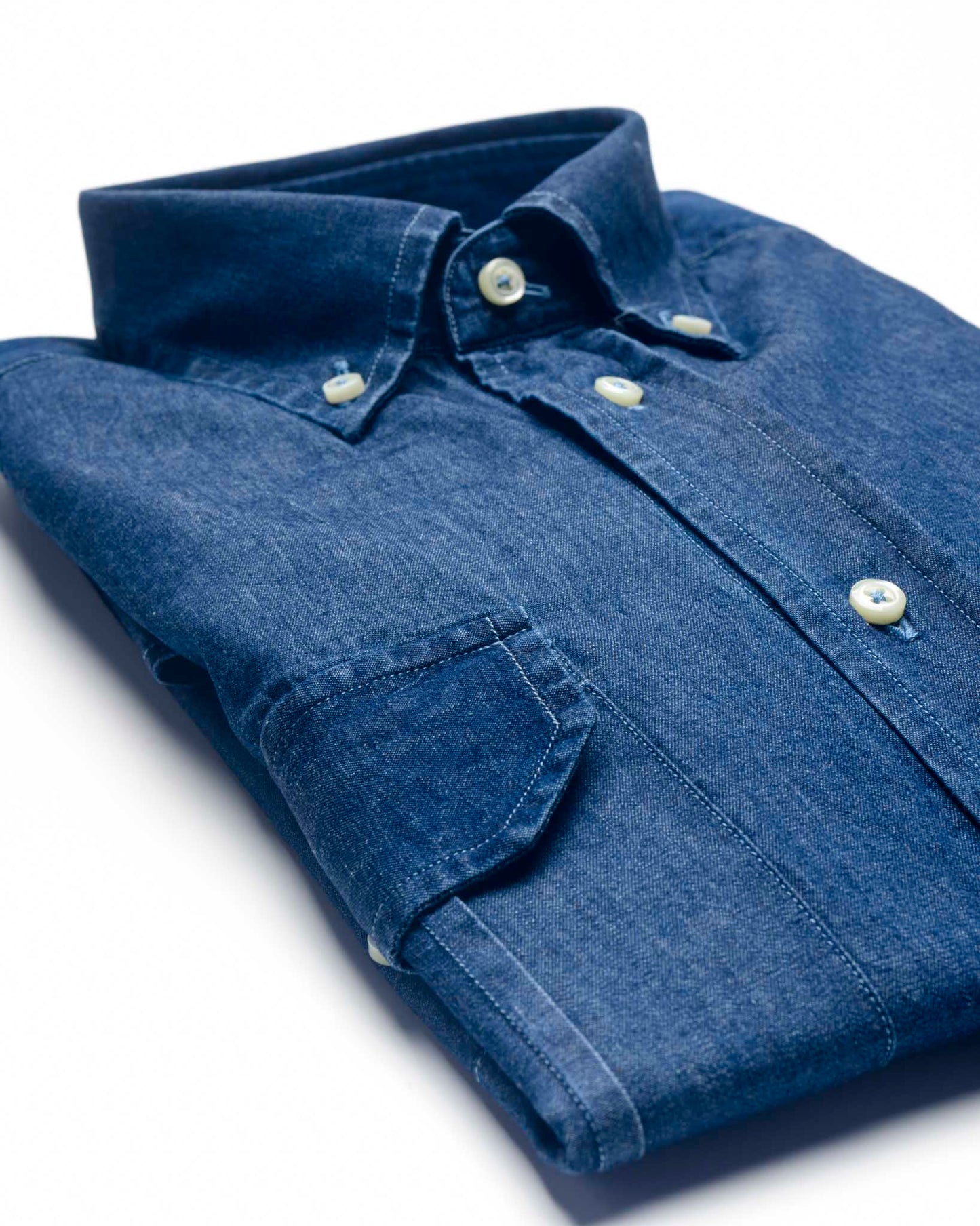 camicia uomo jeans button down