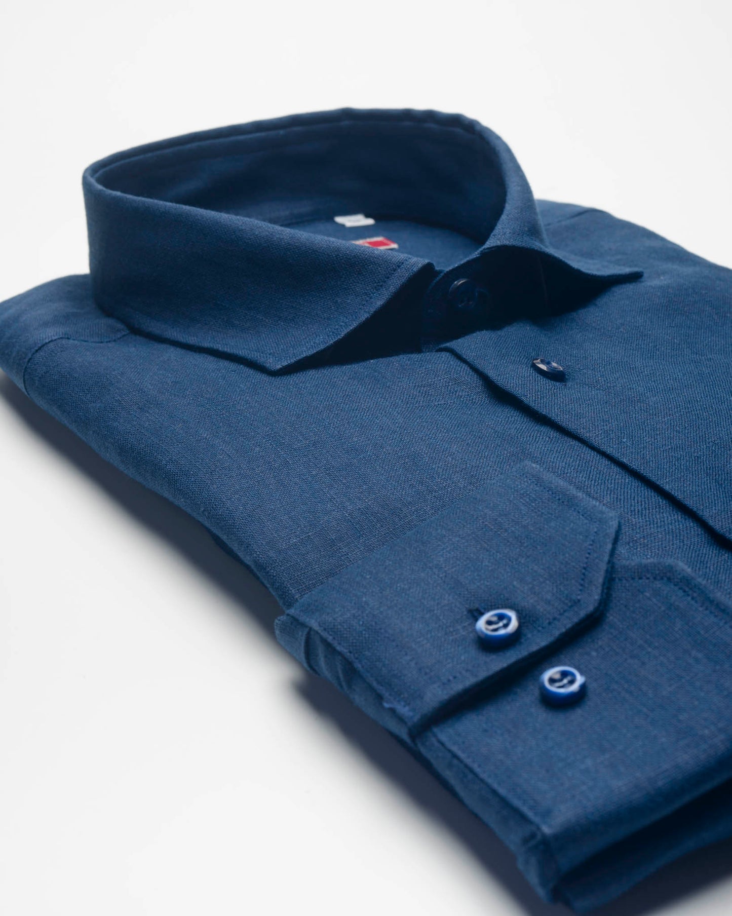 CAMICIA LINO BLU