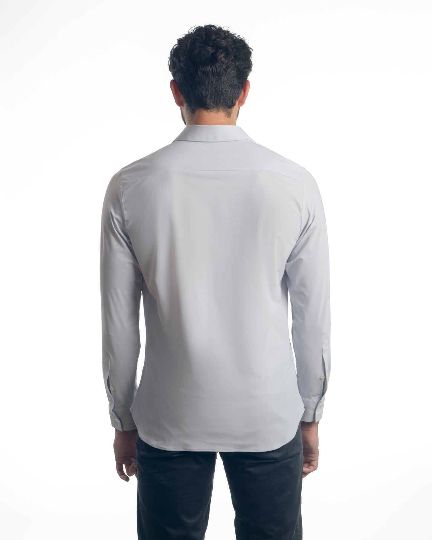 camicia microfibra elasticizzata ghiaccio
