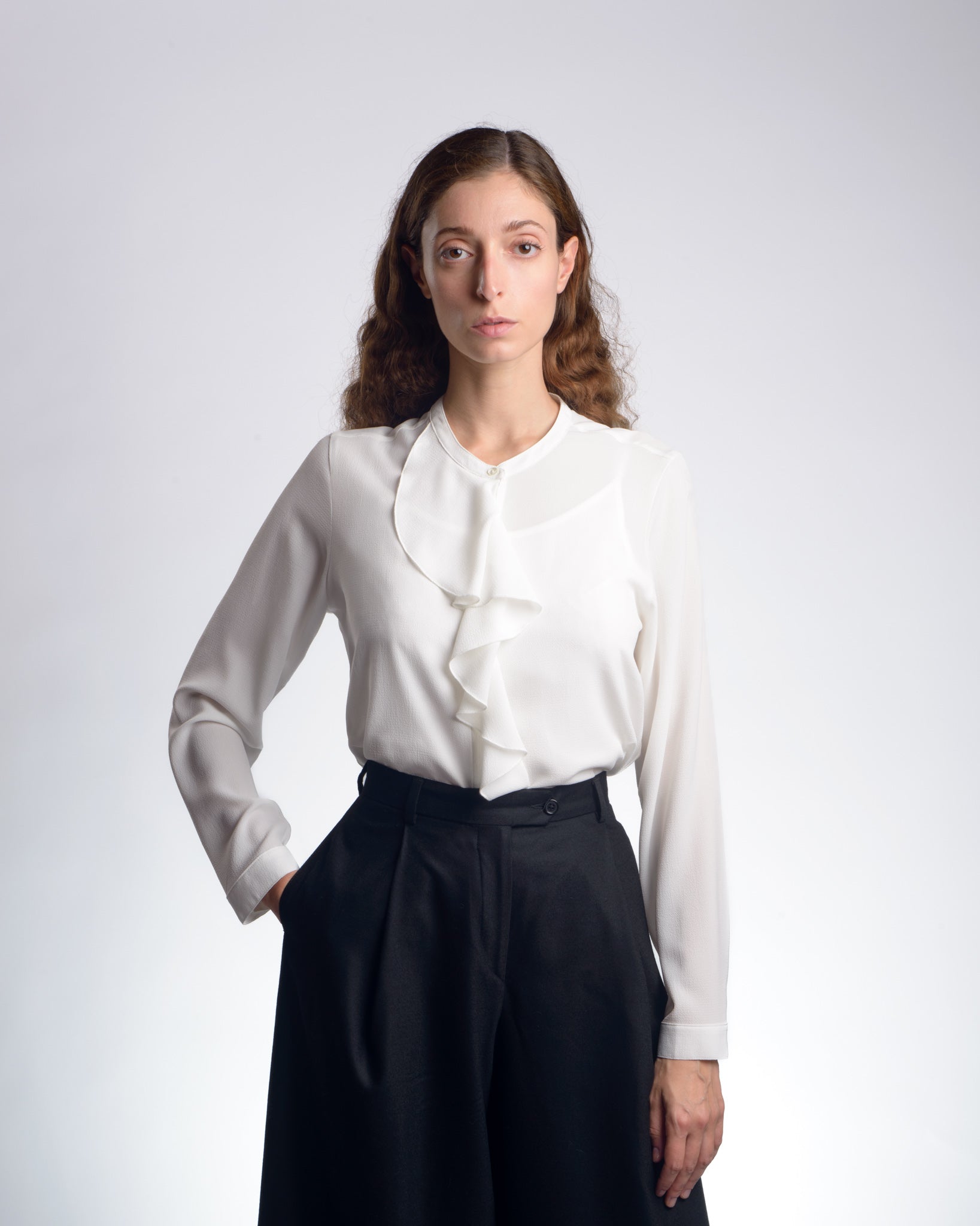 Nava Camicie Donne Con La Camicia Nava Camicie Camicia Da Donne