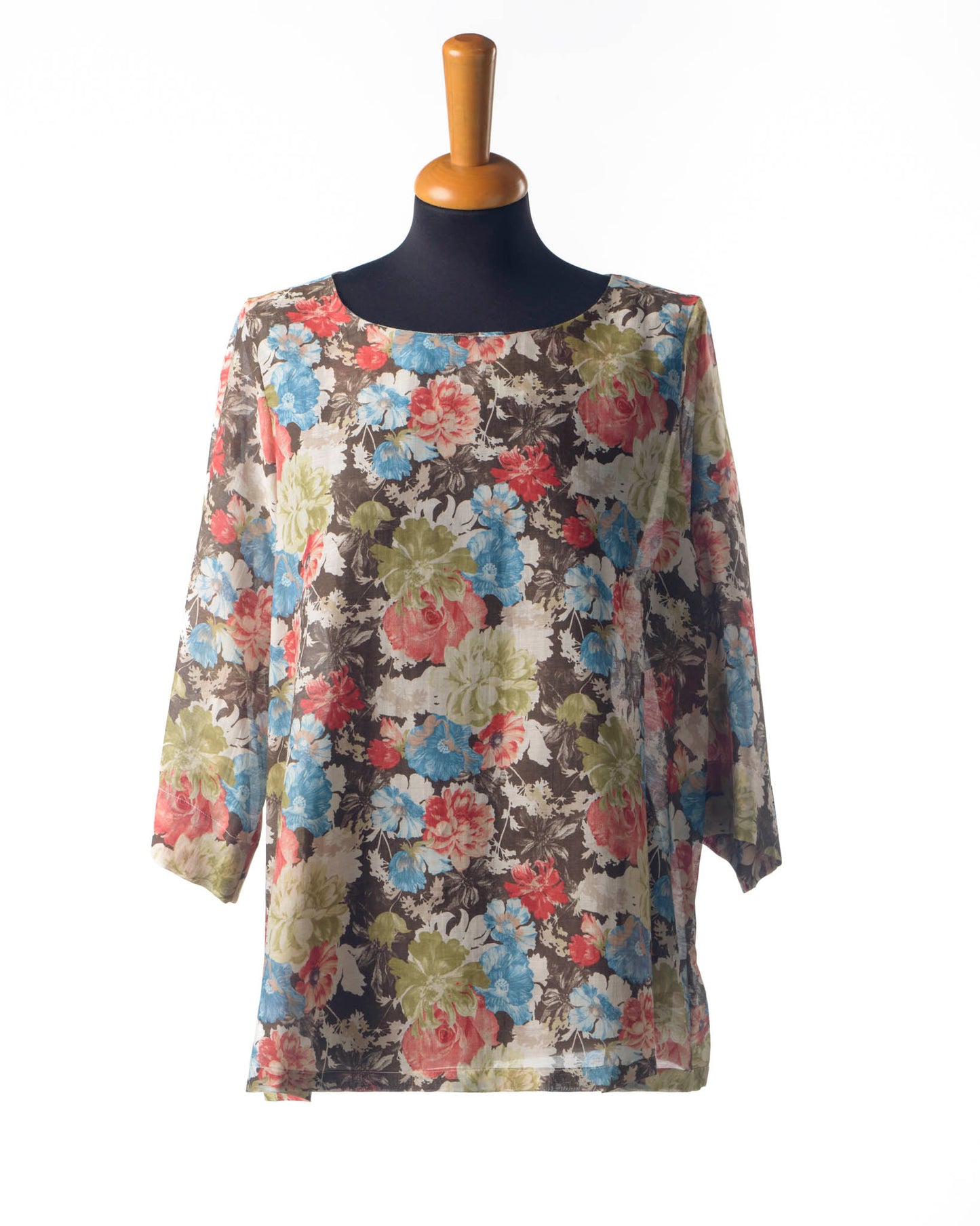 blusa donna stampa multi