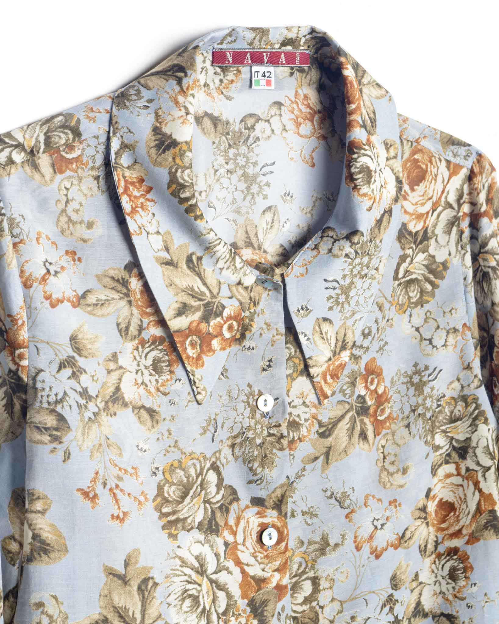 floreale azzurro