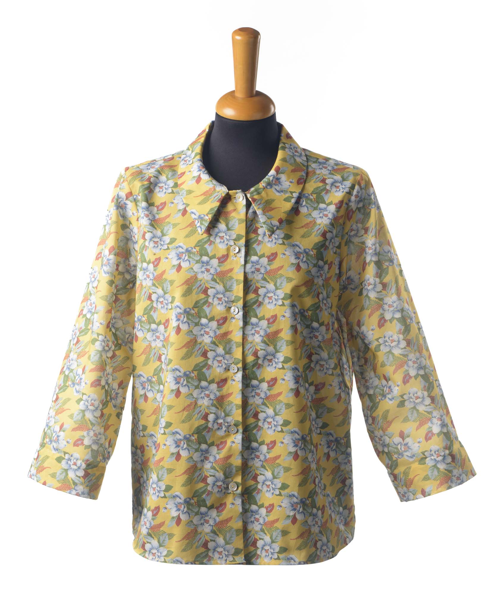 camicia donna stampa fiori