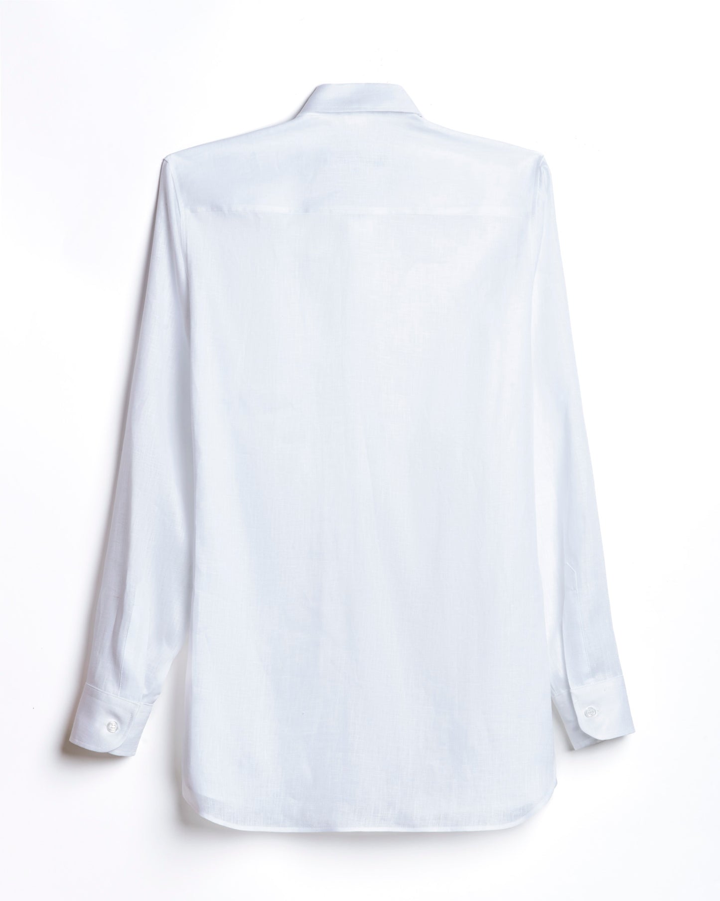 camicia donna in lino bianco made in italy