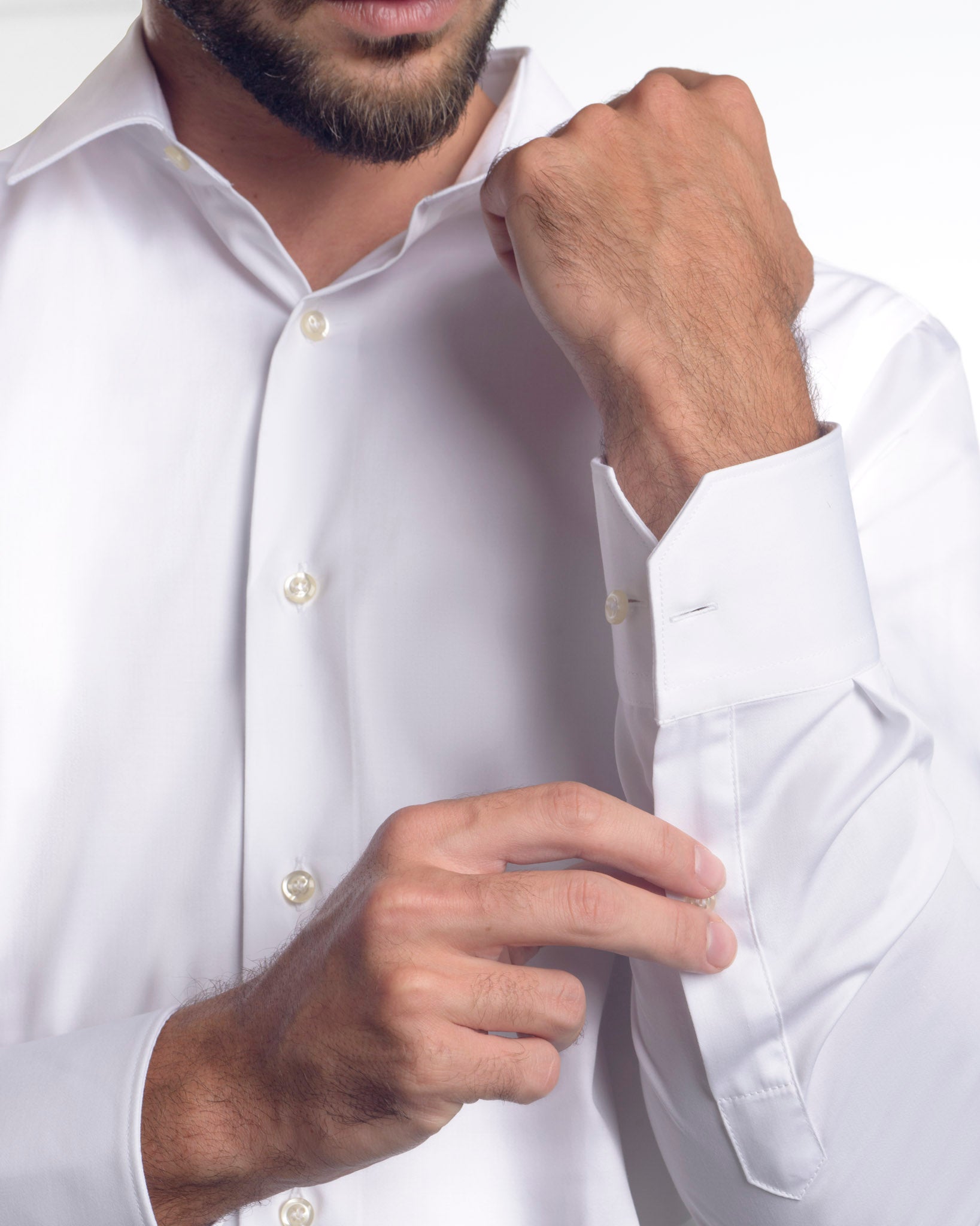 Camicia da uomo MILANO in Twill Rasatello Nava Camicie