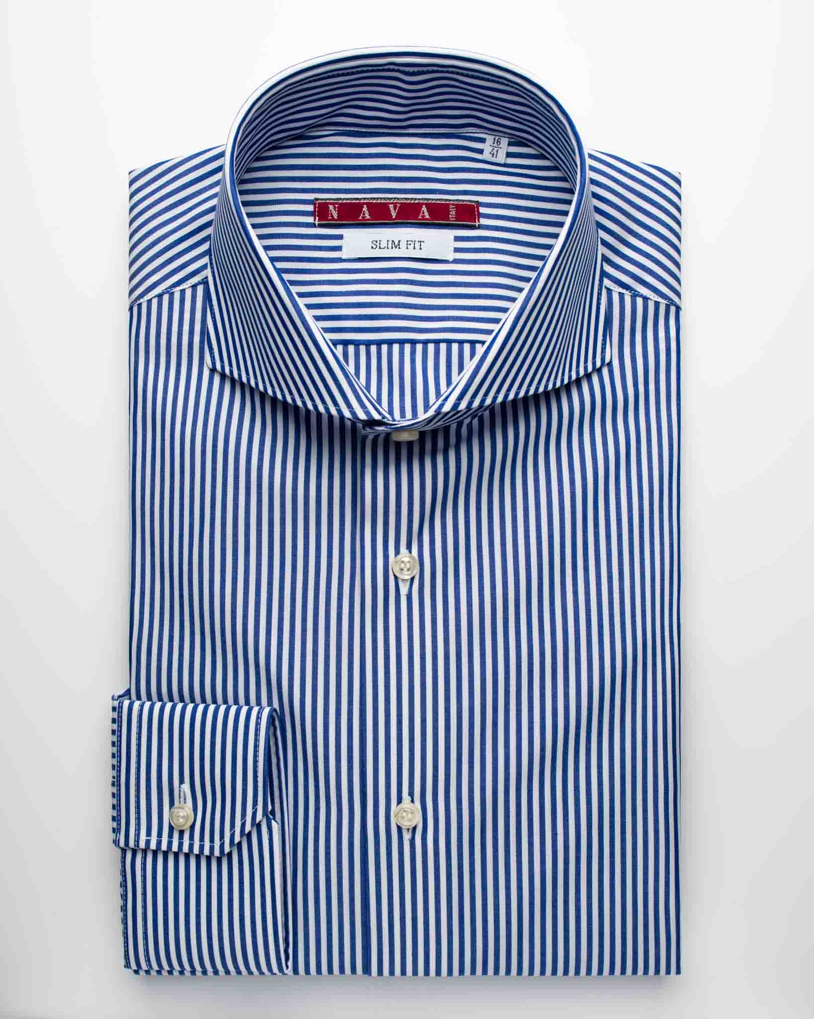 Slim Fit Camicia Particolare Uomo Camicia Da Uomo ROMA In Popeline